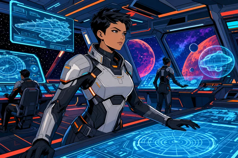 Sci-Fi Comic comic style sample